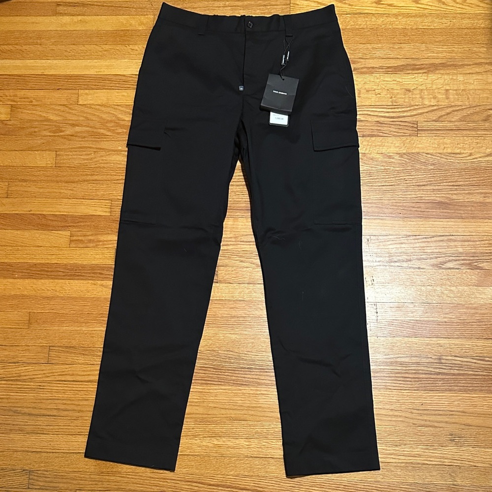 Dolce&Gabbana men’s black cargo pant